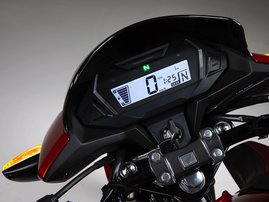 55914 21YM CB125F R369 RED STUDIO DETAIL METER ORIGINAL