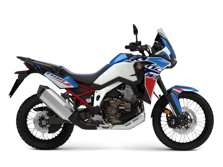 02 23YM AFRICA TWIN L1 DCT GLINT WAVE BLUE METALLIC STUDIO RHS 001