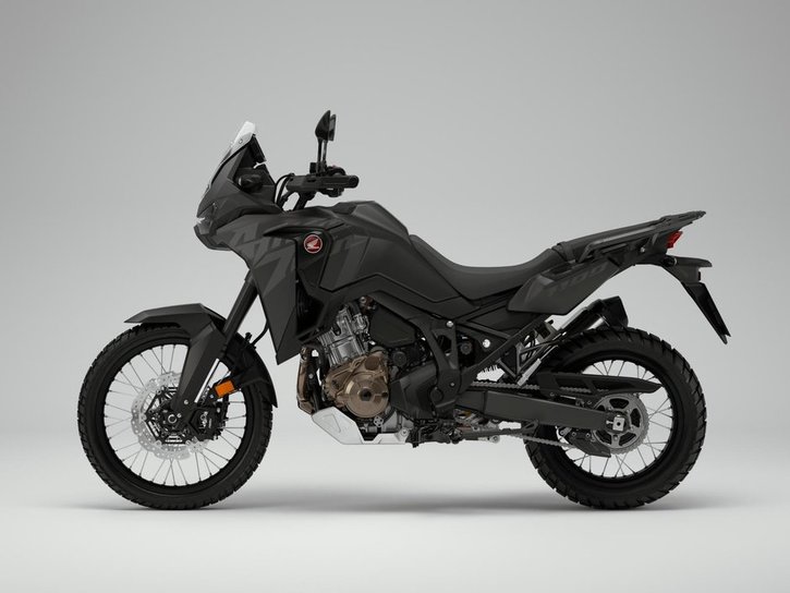 03 23YM AFRICA TWIN L1 DCT MAT BALISTIC BLACK METALLIC STUDIO RHS 003