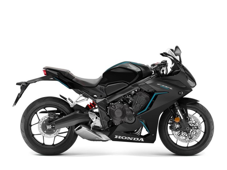 23YM 01 CBR650R MAT GUNPOWDER BLACK METALLIC NH436 RHS 01