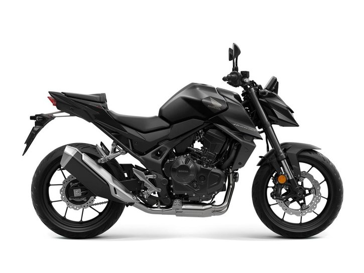 25YM CB750 Hornet Mat Ballistic Black Metallic RHS 001