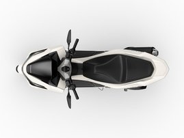 25YM 01 PCX125 DX EDTR PEARL SNOWFLAKE WHITE aws 09