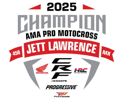 25YM Honda - Jett Lawrence - AMA Pro Motocross Champion
