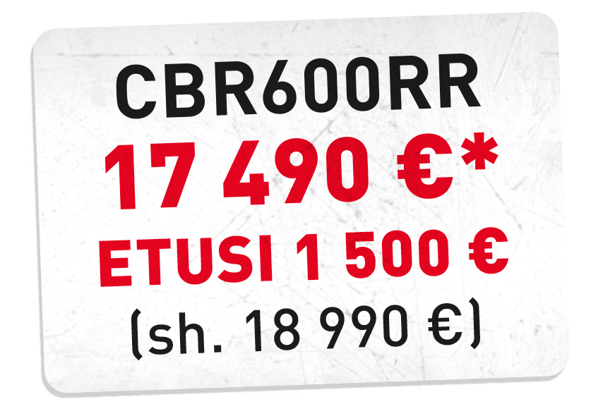 26YM - CBR600RR -kampanja - tag